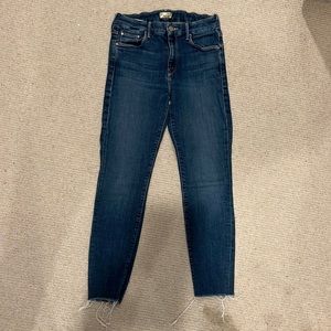 Mother ankle crop jeans